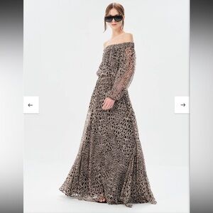 Maria Cher Baradero Malu Long Dress NWT – Size Large ✨